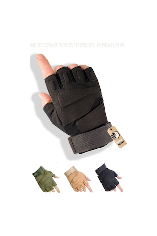 Lenscape Blackhawk Combat Siyah Taktik Motosiklet Bisiklet Airsoft Eldiven