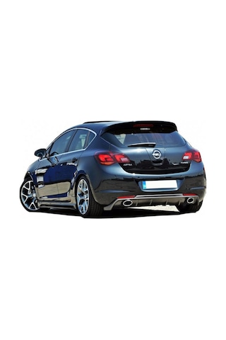 Opel Astra J Makyajsız Kasa HB Rieger Difüzör PBlack 2009 - 2012
