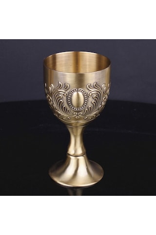 El İşi Avrupa Vintage Bakır Şarap Camı Ev Barware Veya Goblet Malzemeleri İçin Beyaz Şarap Bardağı Çok Renkli