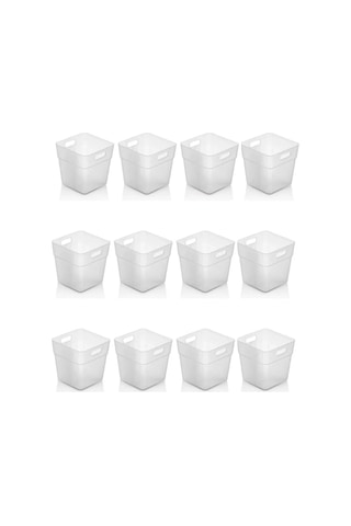 6 Lı Buzdolabı İçi Mini Düzenleyici Kutu Organizer - Buzdolabı Kapak Düzenleyici Crchmgo Diğer