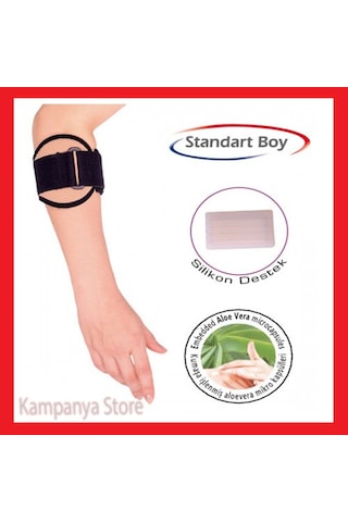 Destekli Tenisci Dirseği Bandı Variteks Epikondilit Bandaj 160 Tx