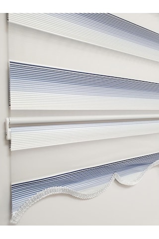 Bbb Mikro Pliseli Renk Geçişli Zebra Stor Perde Mz295