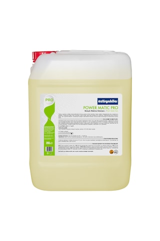 Öztiryakiler Power Matic Pro Sert Sular İçin Sıvı Bulaşık Makinesi Deterjanı 20 L