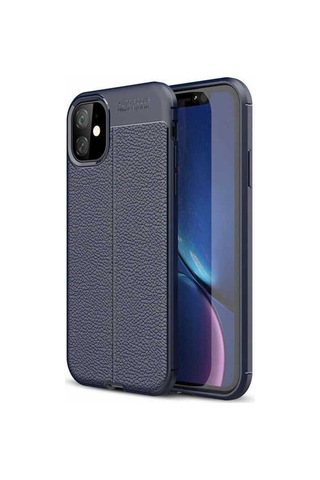 Apple Uyumlu iPhone 11 Kılıf Zore Niss Silikon Kapak Lacivert