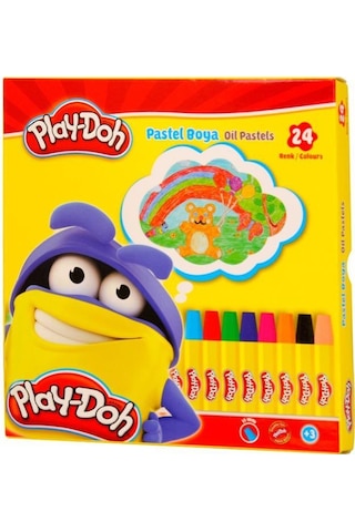 Play-Doh 24 Renk Pastel Boya Play-Pa004