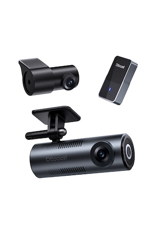 : Ottosafe Cam 2in1 2k Ön+fullhd Arka Araç Kamerası+kablosuz Carplay&android Oto,ekranda Canlı İzleme Diğer