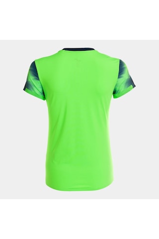 Joma Elite Xı Kadın Tişört-7986 Fosforlu Yeşil, Lacivert Yeşil - Lacivert
