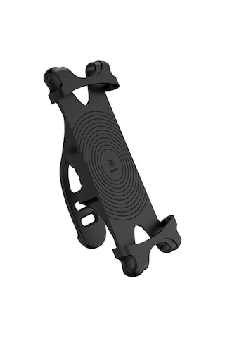 Baseus Miracle Bicycle Mounts Bisiklet Motosiklet Telefon Tutucu Sumır-by01- 5775 Siyah