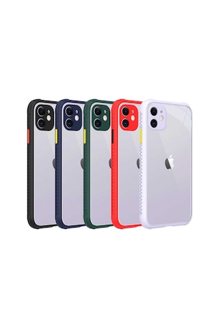 Zore Apple iPhone 11 Uyumlu Omsy Kaff Kılıf-mor