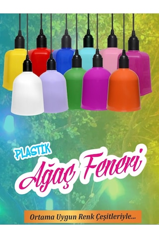 AĞAÇ FENERİ E-27 DUY - 10'LU