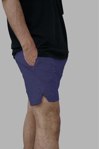Nature The Brand Lacivert Unisex Fitness Ve Gym Şortu Mavi