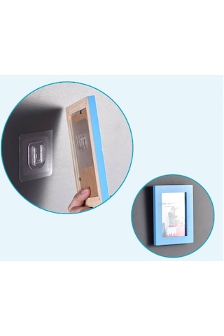 Geçmeli Klips Eşya Sabitleme Askısı 5 Set 4401 Şeffaf