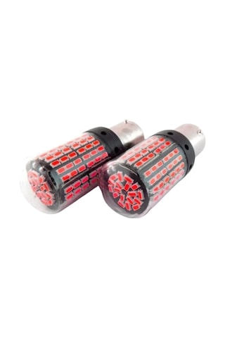 144 Led Tek Duy Oto Led Ampülü Kırmızı Güçlü Işık Tak Kullan 2 Adet