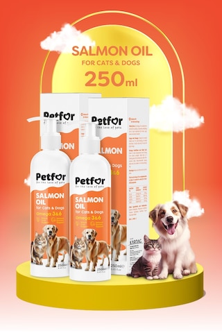Somon Yağı 250 Ml Kedi Ve Köpekler İçin X2 Adet