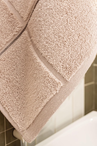 Varol Kare Micro Cotton El Havlusu 50x90cm Bej-50x90cm Bej
