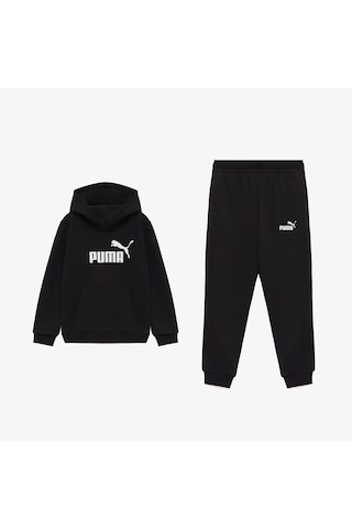 Puma Essentials No 1 Logo Çocuk Siyah Eşofman Altı 685709 2800282