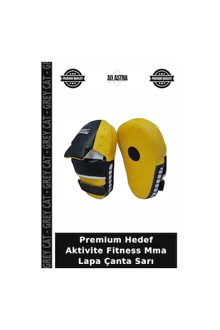 Premium Hedef Aktivite Fitness Mma Lapa Çanta Sarı