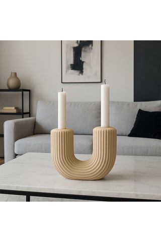 Çift Taraflı Mumluk Krem