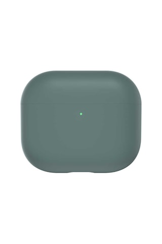Apple Uyumlu AirPods 3 Kılıf Benks Liquid Silikon PC Kılıf ZORE-270294 Yeşil