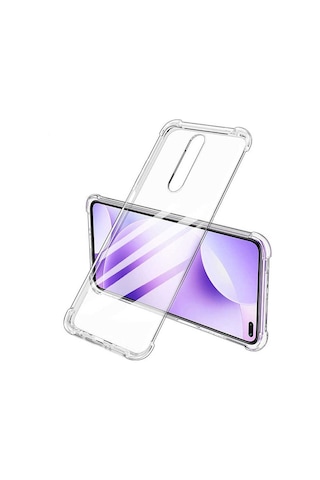 Xiaomi Poco X2 Kılıf Zore Nitro Anti Shock Silikon Renksiz