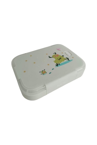 Noki Kids Paslanmaz Çelik Beslenme Kabı 1100 Ml Çift Bölmeli Çok Renkli
