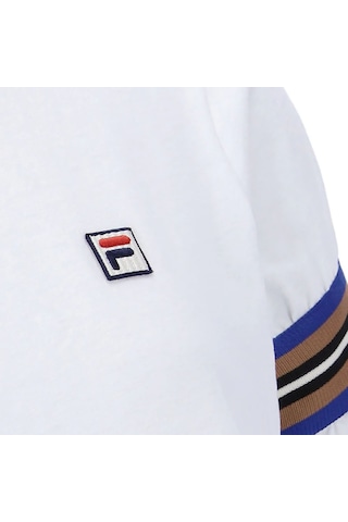 Beyaz Fila Kadın T-shirt Puffed Tw411140 Beyaz
