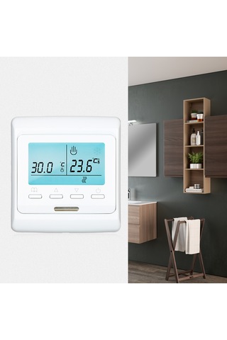 Honmex 16a Akıllı Isıtma Termostati - Lcd Dokunmatik, Programlanabilir, Enerji Tasarrufu, Çocuk Kilidi