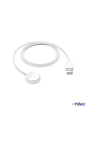 Schitec Hw22 Pro Akıllı Saat Kablosuz Şarj Aleti H11-hw-hk-dtno1-s8 Ultra-hello Modeller İle Uyumlu Beyaz