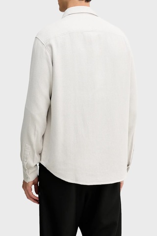 Armani Exchange Erkek Gömlek Xm001140 Af16611 F1020 Ekru Ekru