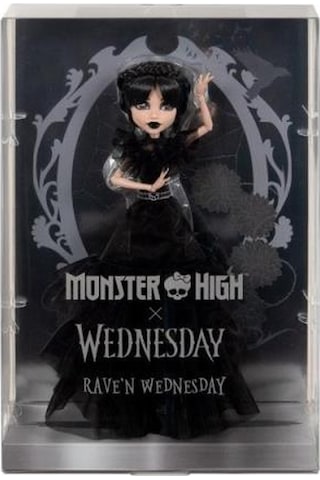 Mattel Monster High Wednesday Balo Elbiseli Bebek Hxj03