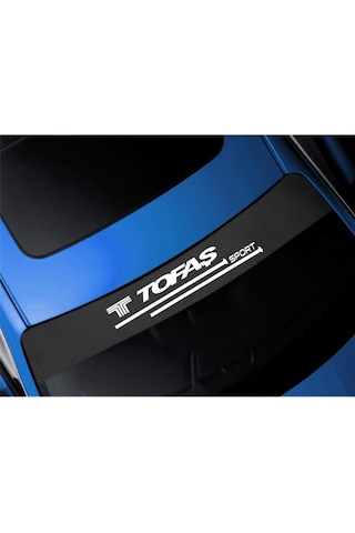 Tofaş Için Karbon Ön Cam Oto Sticker