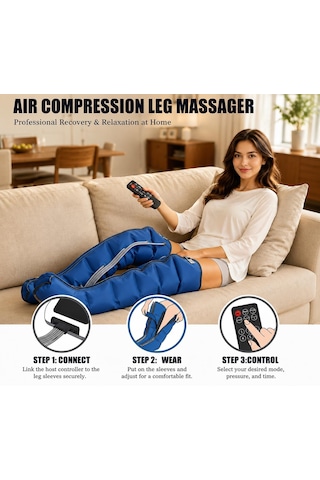 Lyjıangxın Bacaklar Ve Karın İçin Lenfatik Drenaj Cihazı, Lenfatik Drenaj Lipedema İçin 6 Odacıklı Profesyonel Bacak Masajı, L/xl 30-240mmhg Ayarlanabilir Basınç