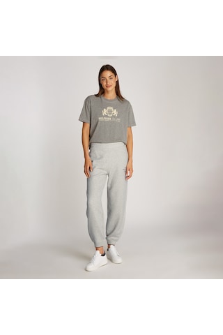 Tommy Hilfiger Texture Monotype Kadın Gri Eşofman Altıdüzww0ww43863 Beyaz