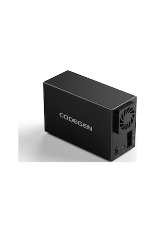 Codegen 2.5 / 3.5 Sata Ssd 2x20tb Disk Yuvalı Dual Raid Özellikli Harddisk Ssd Kutusu Cdg-hdc-35duo