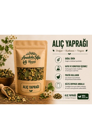 Anadolu Şifa Harput Alıç Yaprağı 50gr Kurutulmuş Bitkisel Çay Doğal Ve Katkısız