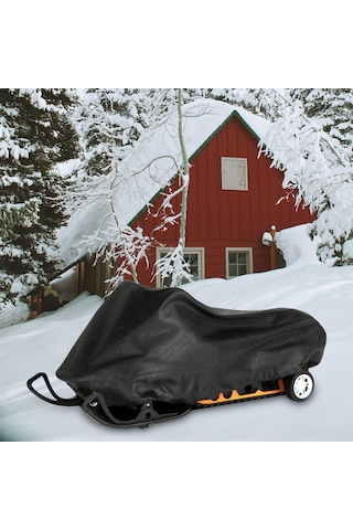 Suntek Kar Kızağı Kalkanı Yağmur Örtüsü Siyah-292x130x121cm Siyah