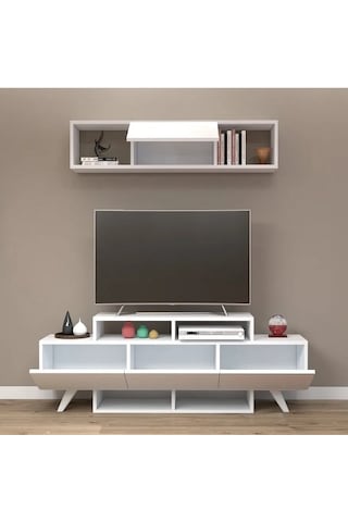 Tv Ünitesi Arzu Beyaz 150 Cm