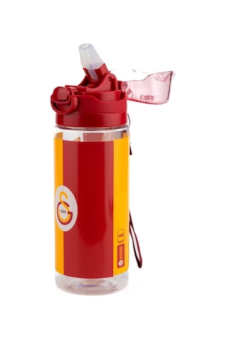 Nusrat Bilişim Galatasaray Plastik Matara 500 Ml Dayanıklı Yapı Ve Renkli Tasarım 25571 Çok Renkli