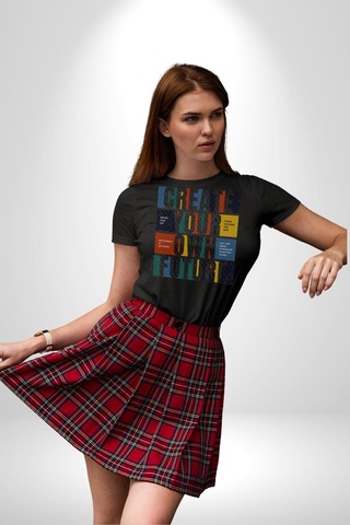 Geleçeği Seninle Planlayalım Unisex Unisex Siyah Organik Baskılı T-shirt Penye Yüksek Kalite Siyah