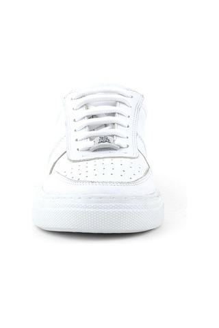 Rakerplus Hakiki Deri Beyaz Kız Çocuk Günlük Sneaker Ayakkabı Beyaz