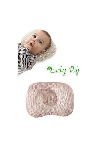 Bebek Düz Kafa Yastığı Bej