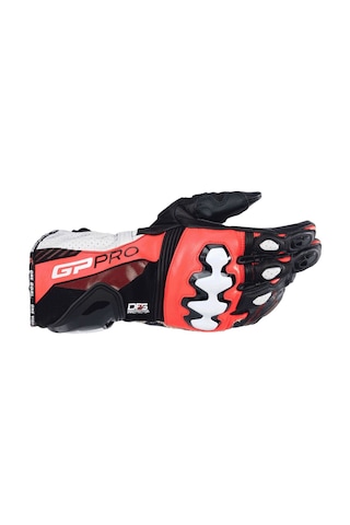 Alpinestars Gp Pro R4 Korumalı Motosiklet Eldiveni Siyah Kırmızı Beyaz