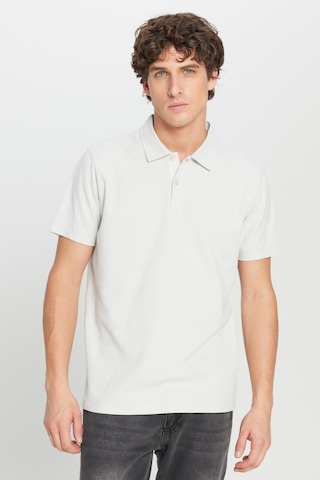 AC&Co / Altınyıldız Classics Erkek Grı %100 Pamuk Slim Fit Dar Kesim Polo Yaka Jakarlı Triko Tişört Gri