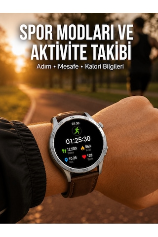 VINTESSY Bluetooth Bağlantılı Günlük Yaşam Ve Spor Takip Akıllı Saat (İthalatçı Garantili)