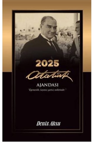 Bk Gift Kişiye Özel Premium 2025 Atatürk Ajandası - 1 Kobitmeyencom33599 Bk Gift Renkli