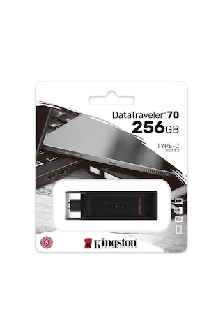 Kingston Dt70 256gb Usb-c 3.2 Gen 1 Type-c Flash Bellek Kdo