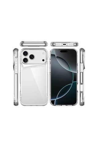 Nihcase Apple Uyumlu iPhone 17 Pro Max Kılıf Tmax Ultra Darbe Emici Özellikli Kapak