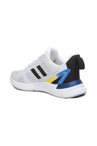 Celira Axs Beyaz Sarı Triko Erkek Sneaker Spor Ayakkabı Beyaz - Sarı