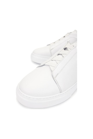 Tamer Tanca Erkek Hakiki Deri Beyaz Sneakers & Spor Ayakkabı 1163 2526 Erk Ayk Y26 Beyaz Fltr