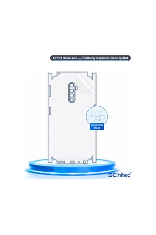 Oppo Reno Ace Uyumlu Fullbody Arka Kaplama Hidrojel Koruyucu Film 85895833